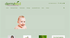 Desktop Screenshot of dermaved.com